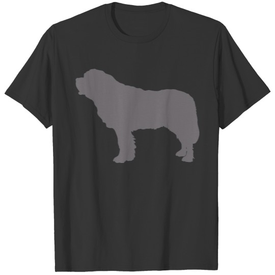 Gray Saint Bernard Logo T-shirt