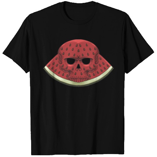 Skull Watermelon T Shirts