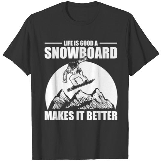 Snowboarder Gift | Snowboard Winter Snowboards T-shirt