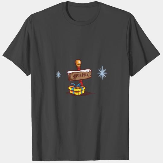 Holidays To North Pole T Shirts