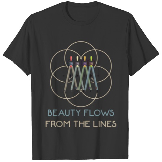 Architecture - Beauty Flows From The Lines - T-shirt