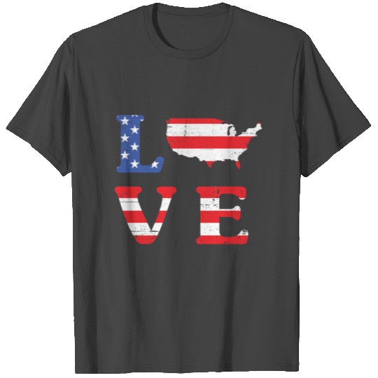 Patriot T Shirts and T Shirts, Love America T Shirts