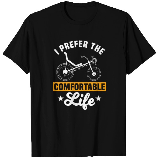 Recumbent Bike Gift Cyclist T Shirts