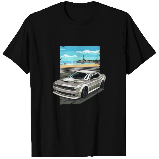 Car Guy Challenger Hellcat 707 T Shirts