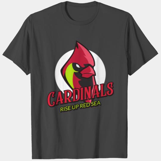 Arizonna - Rise Up Red Sea - Cardinal Bird Football T Shirts