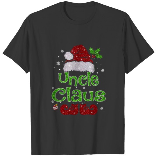 Uncle Claus T Shirts Christmas Pajama Family Matching