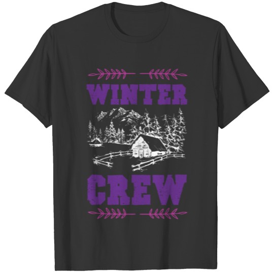 winter crew T-shirt