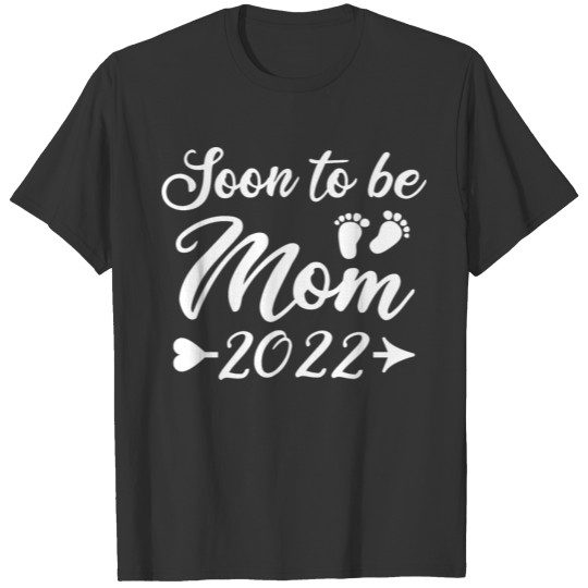 Soon To Be Mommy 2022 Pregnancy Announcement Baby T-shirt