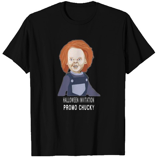 Halloween invitation promo Chucky T Shirts