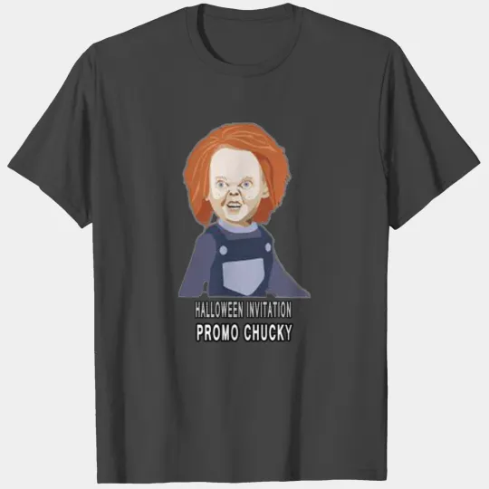 Halloween invitation promo Chucky T Shirts