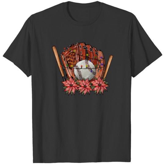 Christmas Baseball Glove T Shirts