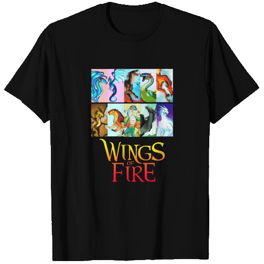 Graphic Wings Of Fire Manga Series Tribes For Kids T Shirts