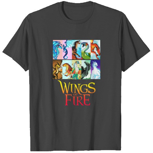 Graphic Wings Of Fire Manga Series Tribes For Kids T Shirts