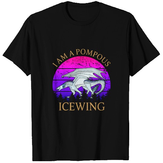 Wings Of Fire I Am A Pompous Icewing Vintage T Shirts