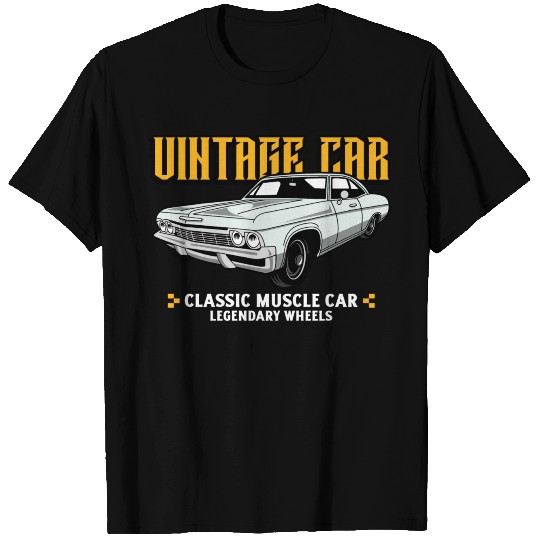 vintage muscle car graphic T Shirts