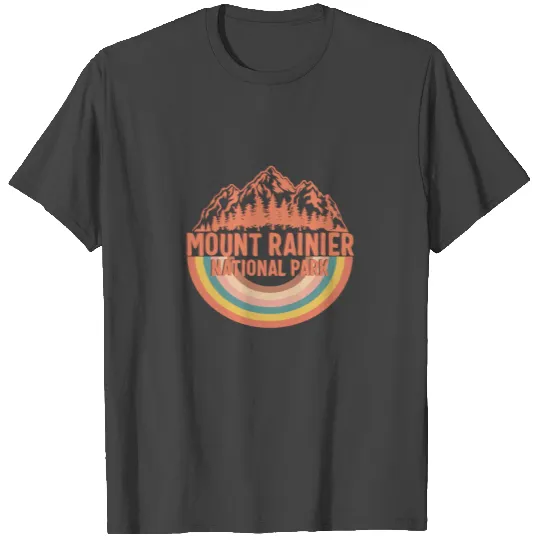 Mount Rainier T Shirts, Mount Rainier Gift, National
