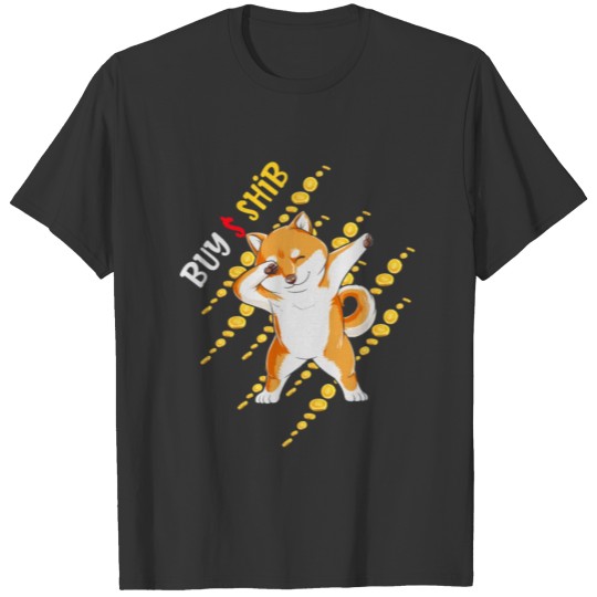 Shib Army Buy Shib Coin Shiba Inu Memecoin T-shirt