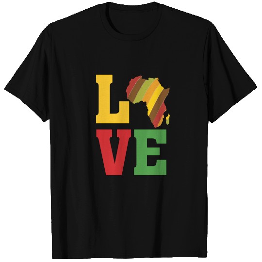 kwanzaa Africa Love African Culture T Shirts