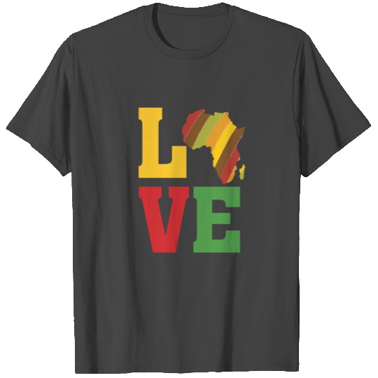 kwanzaa Africa Love African Culture T Shirts