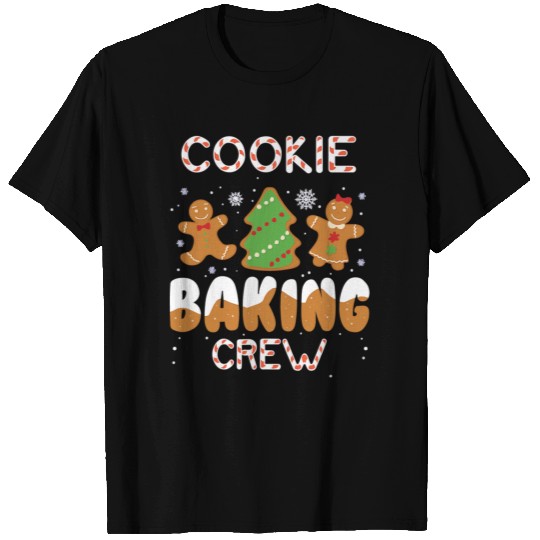 Christmas Cookie Baking Crew Pajama Gingerbread T Shirts
