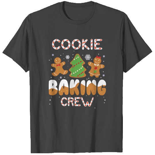 Christmas Cookie Baking Crew Pajama Gingerbread T Shirts