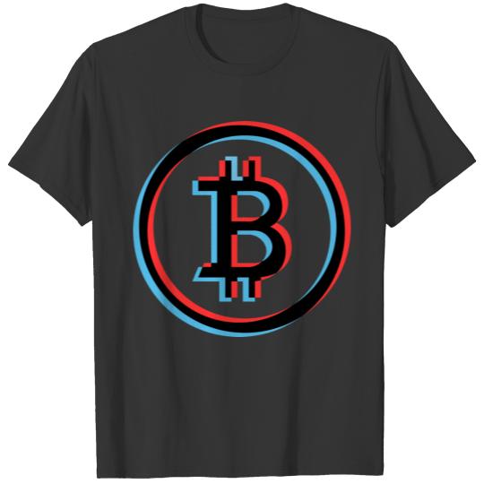 Bitcoin 3D T Shirts