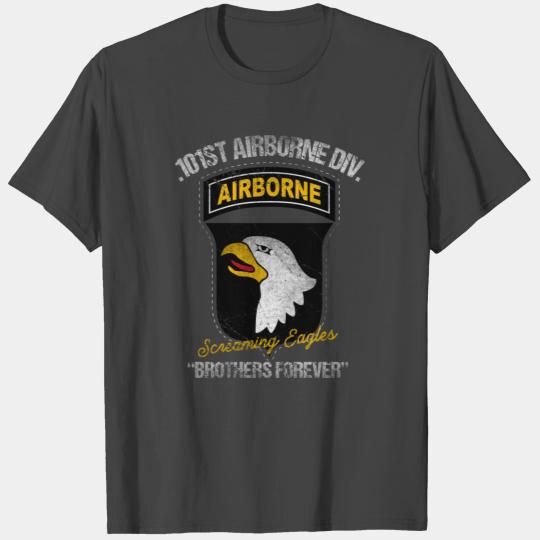 US Army 101st Airborne Screaming Eagles T Shirts