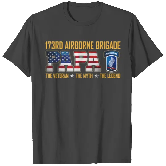 173rd Airborne Regiment US Army T Shirts