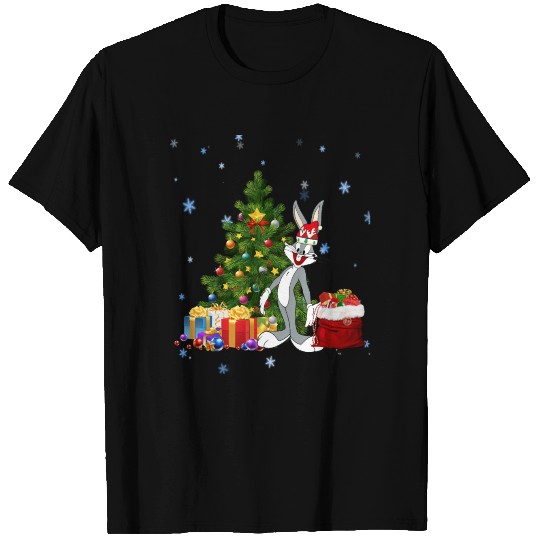 BUGS BUNNY XMAS TREE SWEATER1 T Shirts