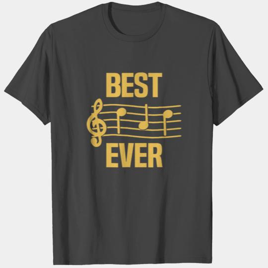 Best Dad Ever music nout Funny Father's Day Gift T Shirts