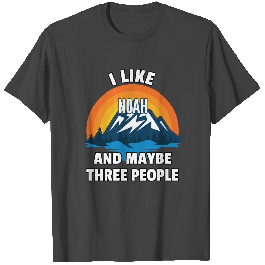 I Like Noah And Maybe Three People T Shirts