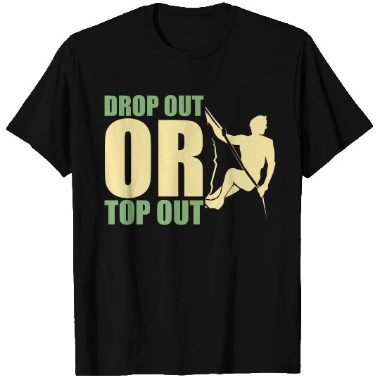 Rock Climbing Climber T Shirts