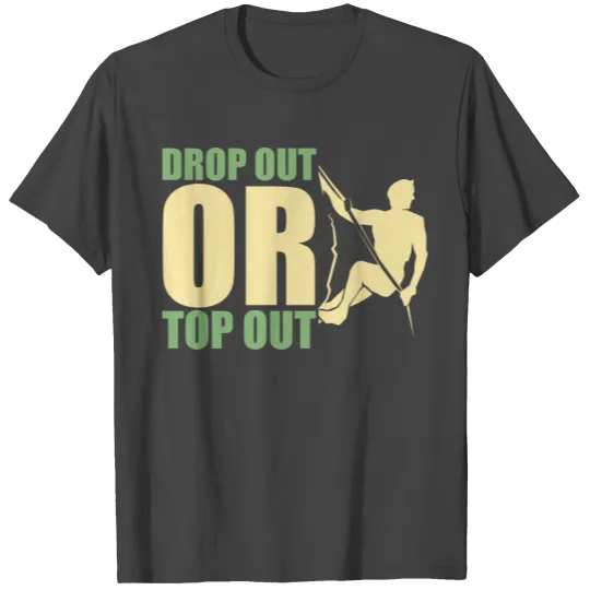 Rock Climbing Climber T Shirts