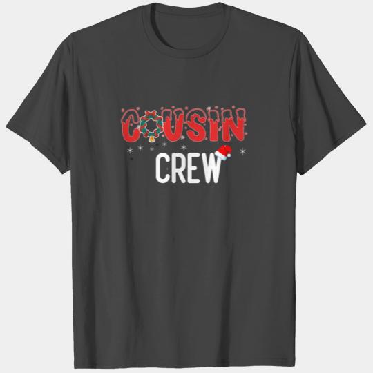 Cousin Crew Christmas 2021 Family Matching Pajamas T Shirts