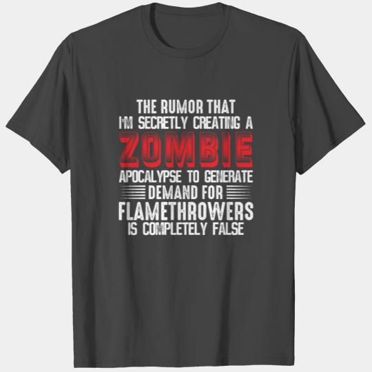 Zombie Apocalypse, Elon Musk Funny Quote T Shirts