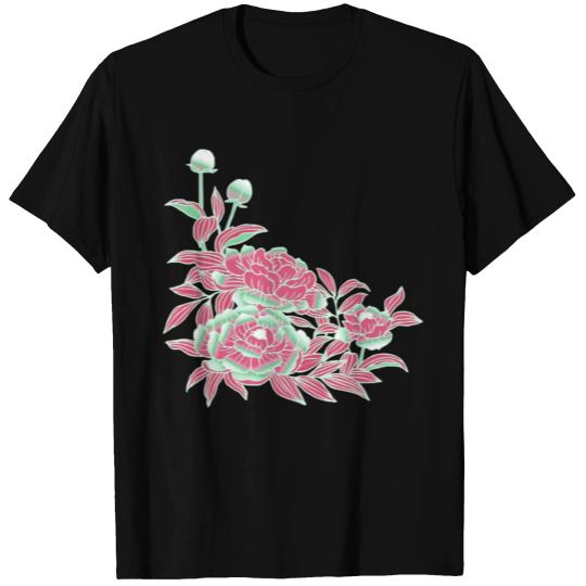 Abrosexual Pride Peony Flower Arrangement T Shirts