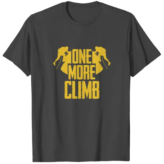 Rock Climbing Climber T Shirts