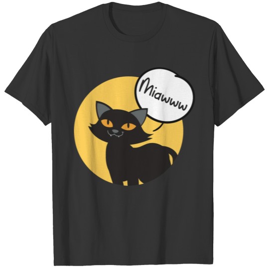MIAWW cat funny T-shirt