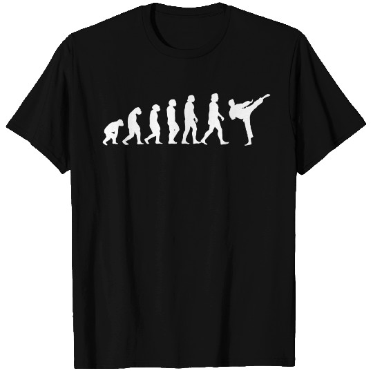 Evolution of Karate T Shirts
