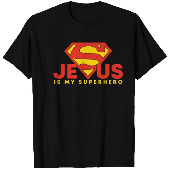 Jesus is my superhero T Shirts