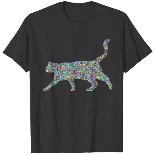 Chromatic Crystal Cat T-shirt