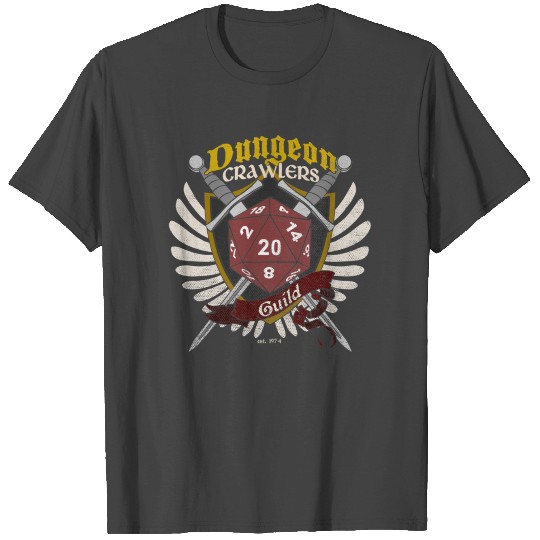 Dungeon Crawlers Guild Worn Active T Shirts