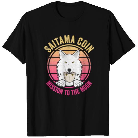 Saitama coin mission to the moon Crypto Token T Shirts