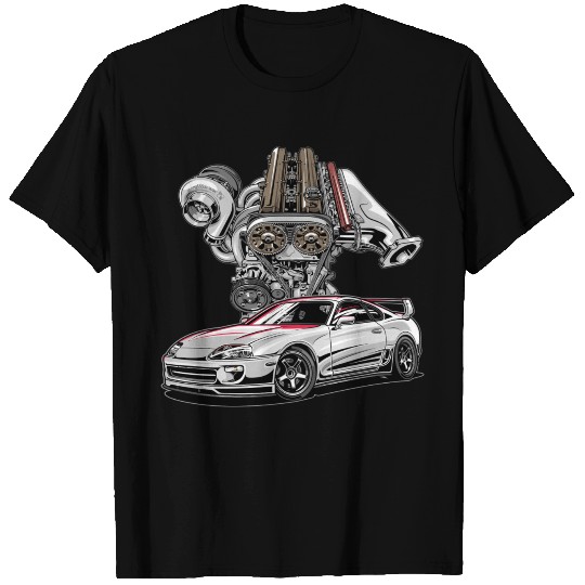 2Jz A80 Mkiv Jdm Car T Shirts