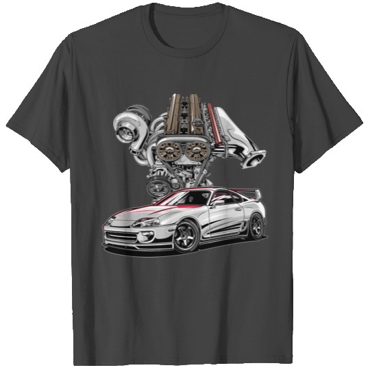 2Jz A80 Mkiv Jdm Car T Shirts