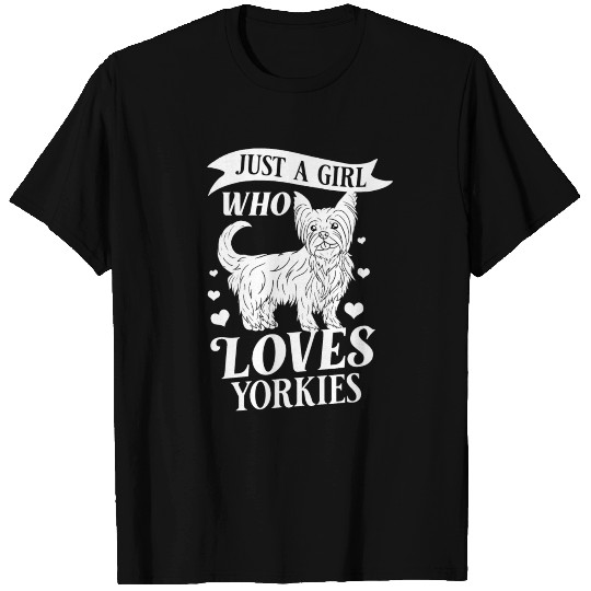 Yorkshire Terrier Dog Puppies Owner Lover T Shirts