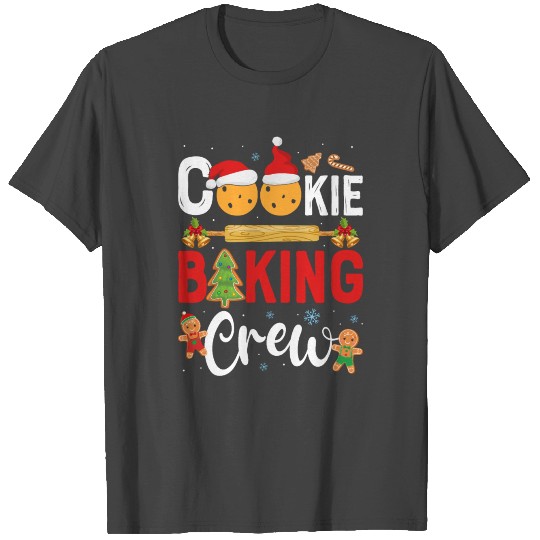 This Is My Christmas Cookie Baking Crew Xmas T Shirts