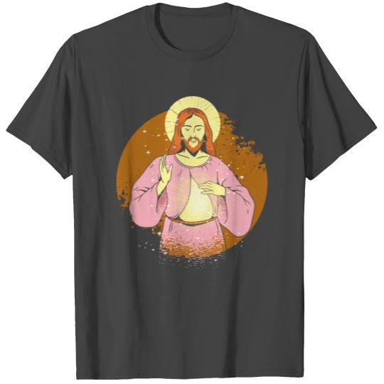 Jesus Christ Religious Faith Bible Church Crucifix T Shirts