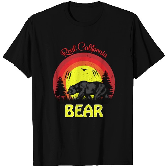 California Bear, Bear Lovers T Shirts