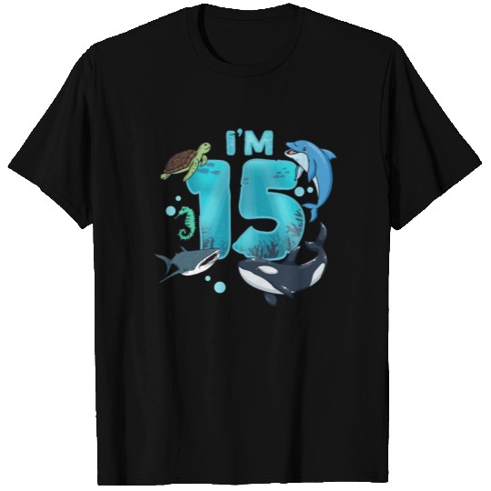15th Birthday Under the Sea T Shirts